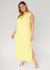 Pompom Maxi Dress