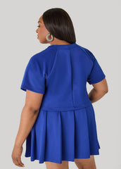 Athletic Knit Cropped Tee