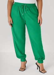 Drawstring Mid Rise Joggers