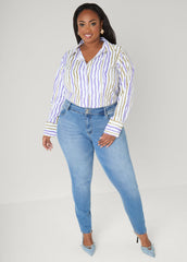 Striped Collared Shirt