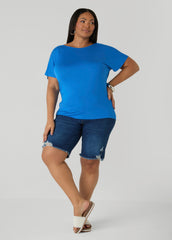 Lace Paneled Open Back Top