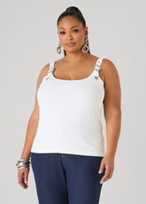 Buckle Strap Tank Top