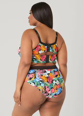 Tropical Sheer Waist Briefs
