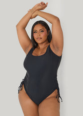 Drawstring Swimsuit
