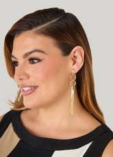 Tasseled Ring Earrings