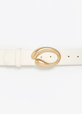 Sculpted Buckled Waist Belt