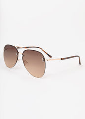 Ombre Aviator Sunglasses