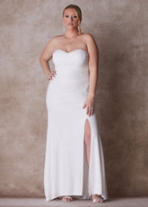 The Ella Strapless Wedding Gown