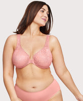 Front-Closure Stretch Lace WonderWire Bra