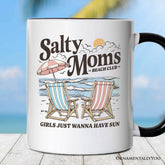 Salty Moms Beach Club Mug