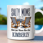 Salty Moms Beach Club Ceramic Mug