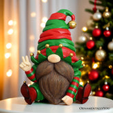 Cheerful Elf Gnome Figurine