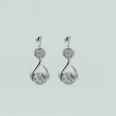 0.50 Carat Lab Grown Diamond Drop Earrings Gift Box Set