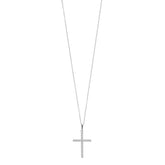0.25 Carat Lab Grown Cross Diamond Necklace