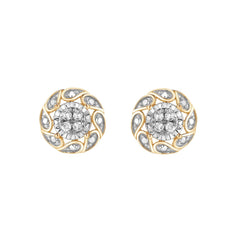 0.10 Carat Miracle Set Lab Grown Diamond Stud Earrings