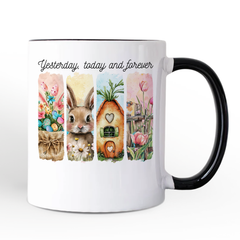 Yesterday Today Forever Ceramic Mug