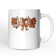 Pumpkin Nurse Ceramic Mug