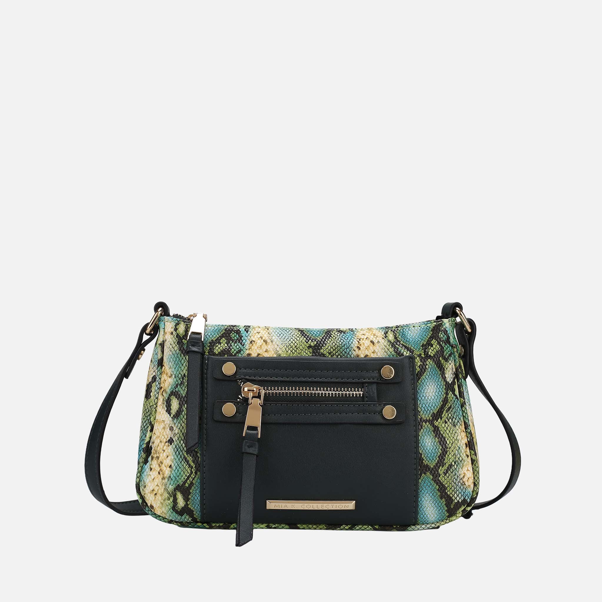 Essie Snake Effect Crossbody Bag