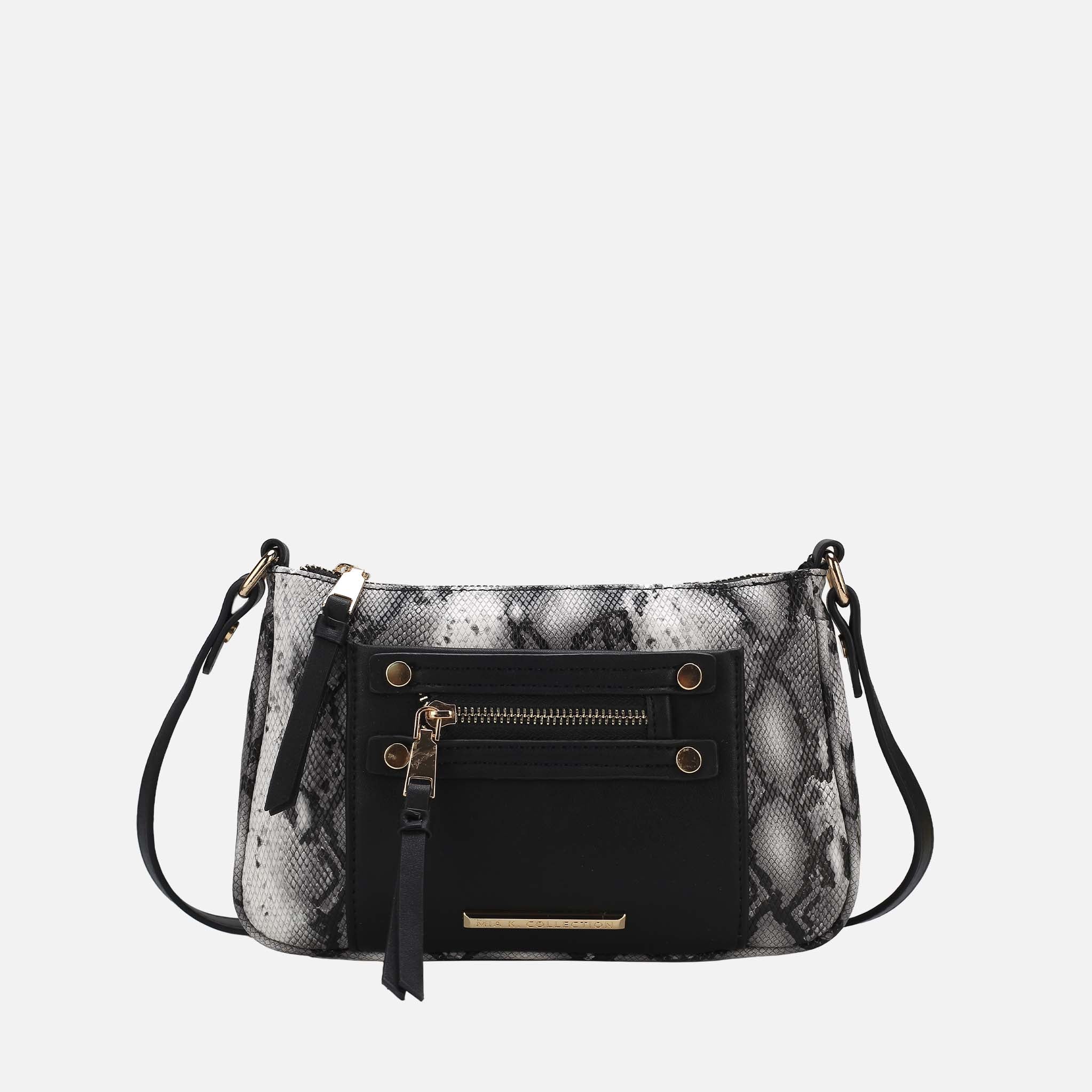 Essie Snake Effect Crossbody Bag