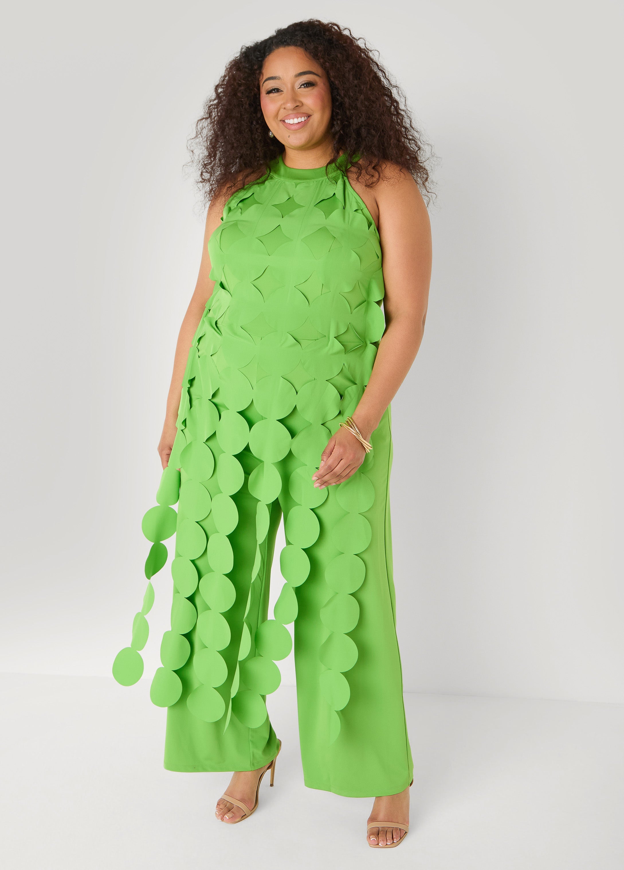 Fringed Cutout Jumpsuit