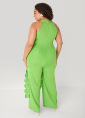 Fringed Cutout Jumpsuit