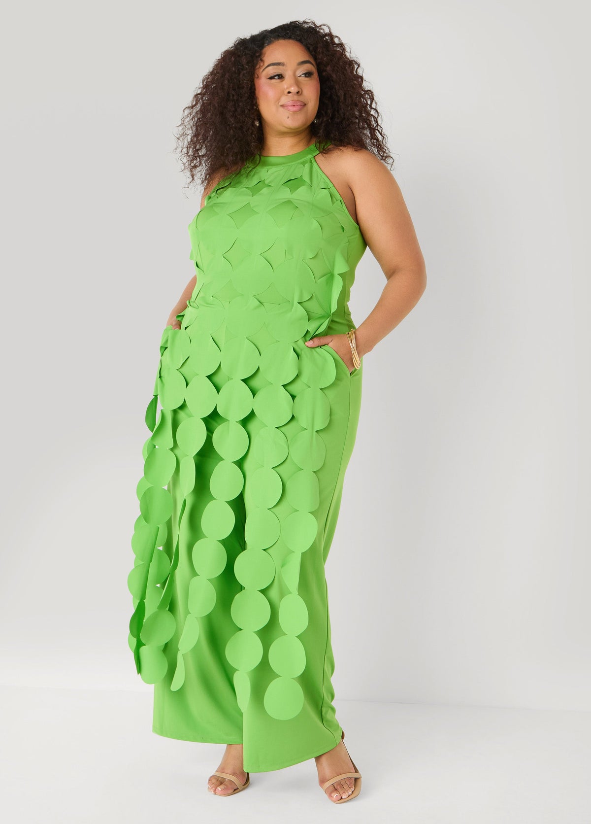 Fringed Cutout Jumpsuit