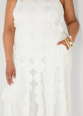 Cutout Fringed Jumpsuit