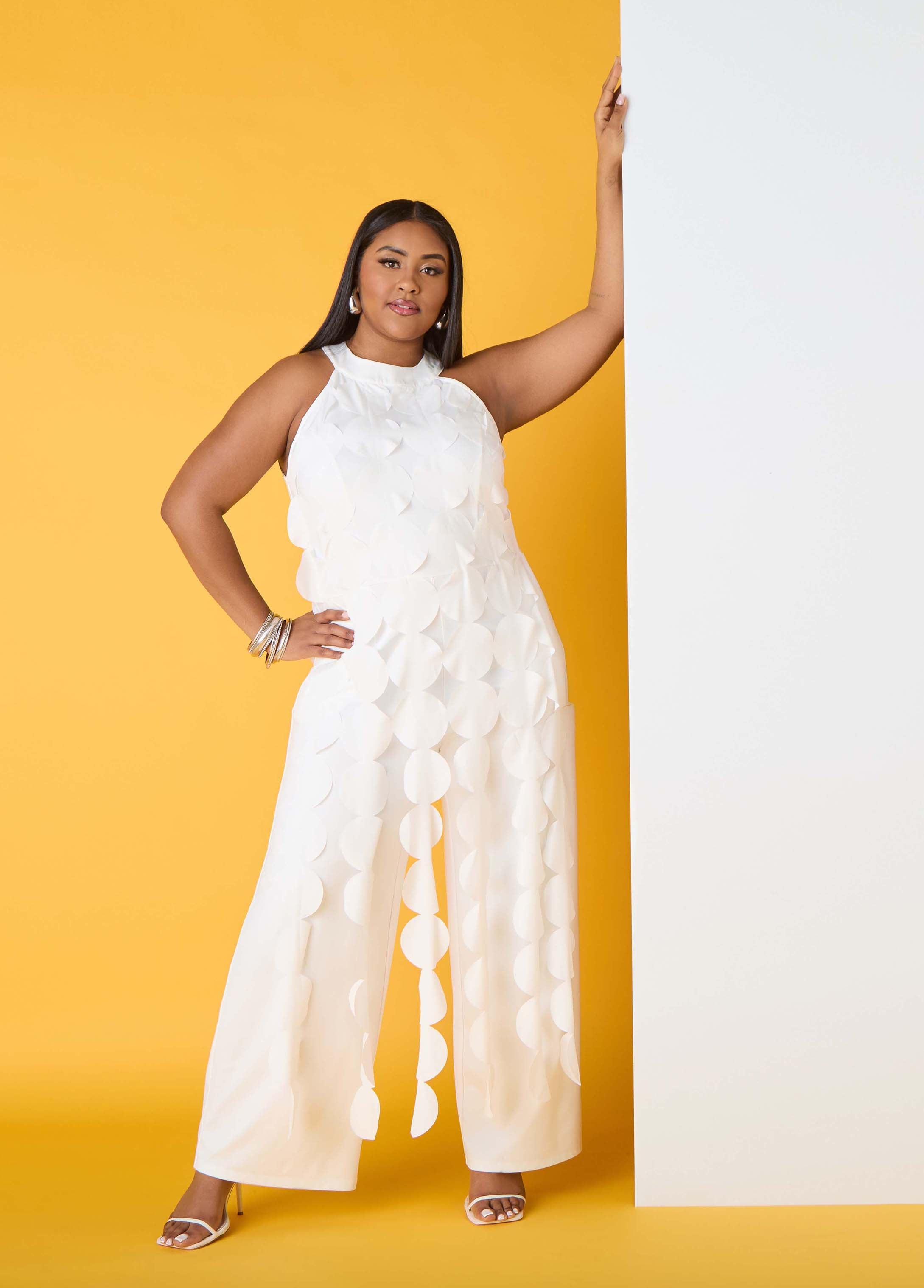 Cutout Fringed Jumpsuit