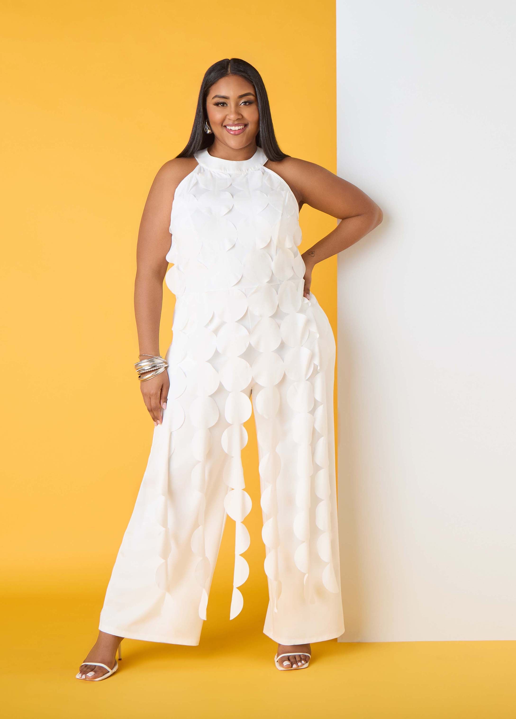 Cutout Fringed Jumpsuit