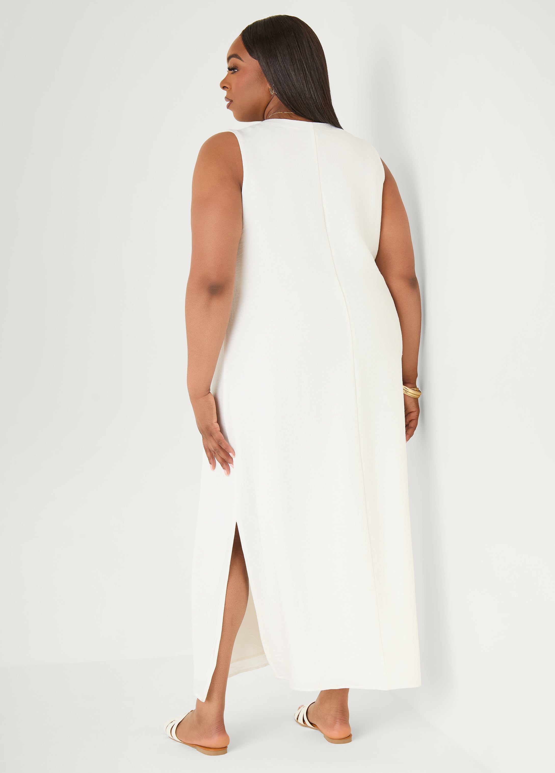 Pompom Maxi Dress