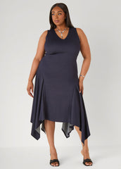 Denim Handkerchief Dress