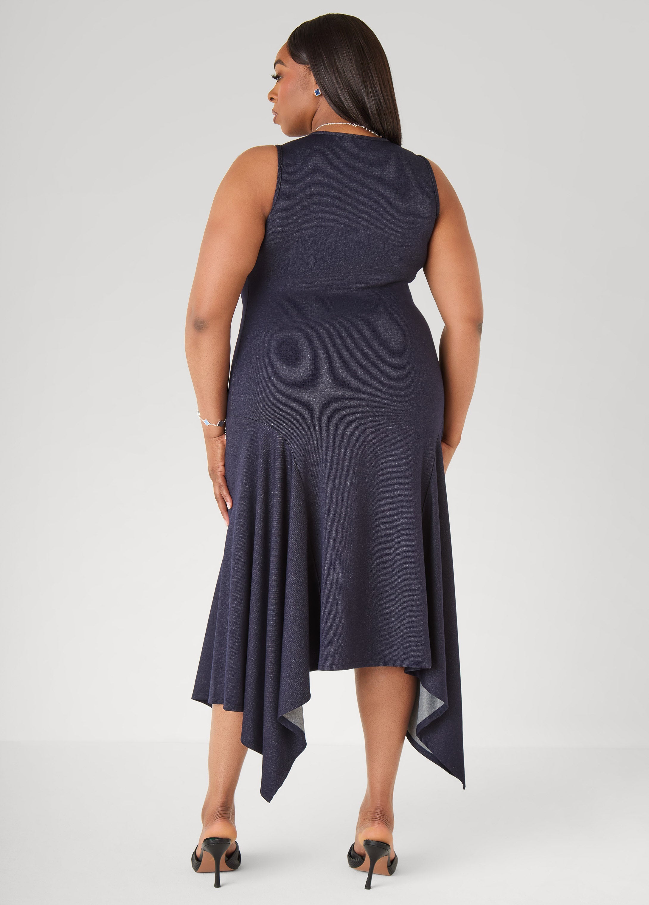 Denim Handkerchief Dress
