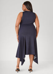 Denim Handkerchief Dress