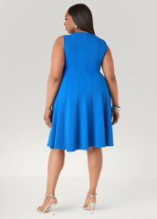 Embellished A Line Dress