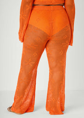 Crochet Wide Leg Pants