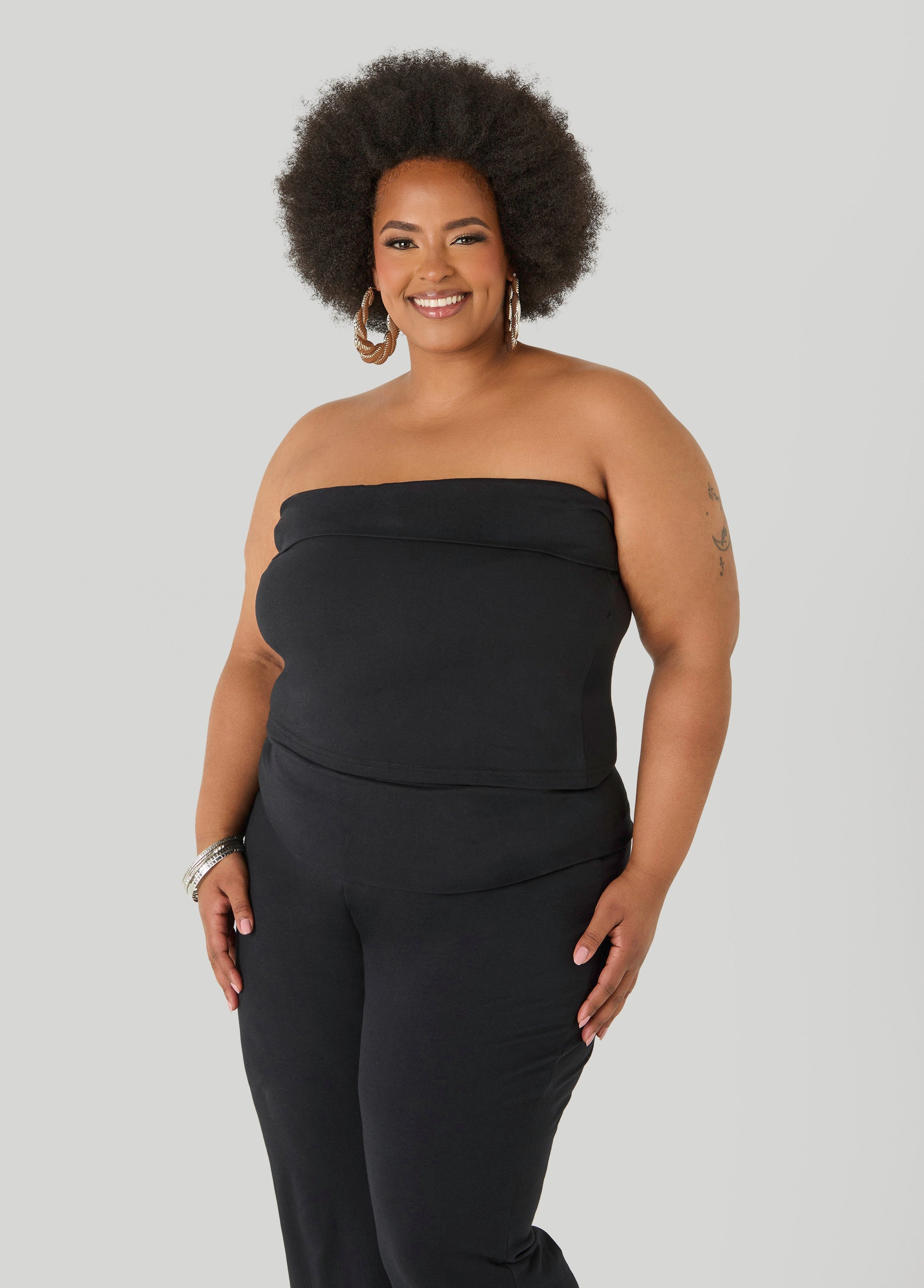 Foldover Tube Top