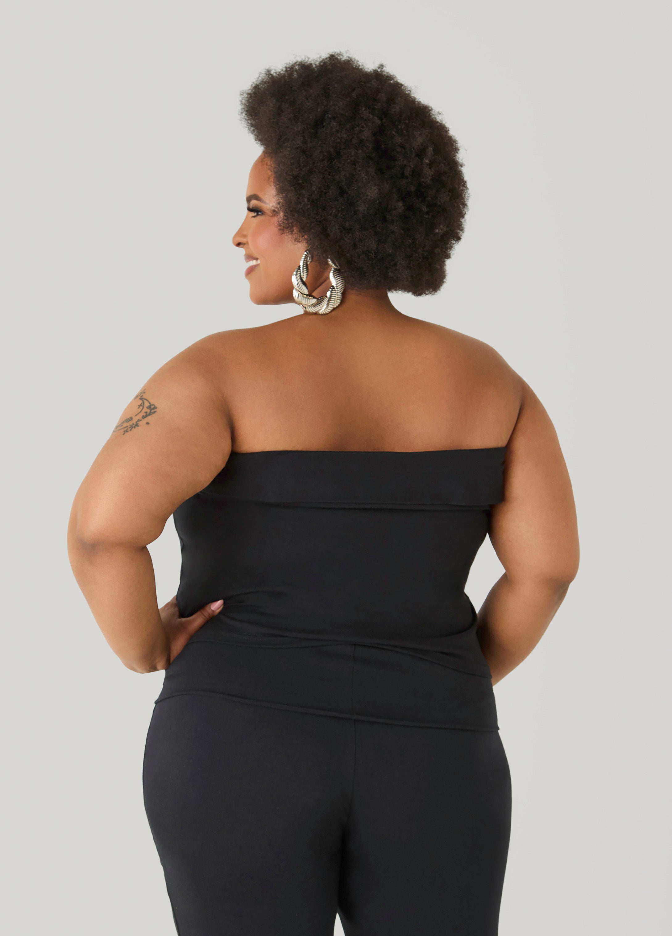 Foldover Tube Top