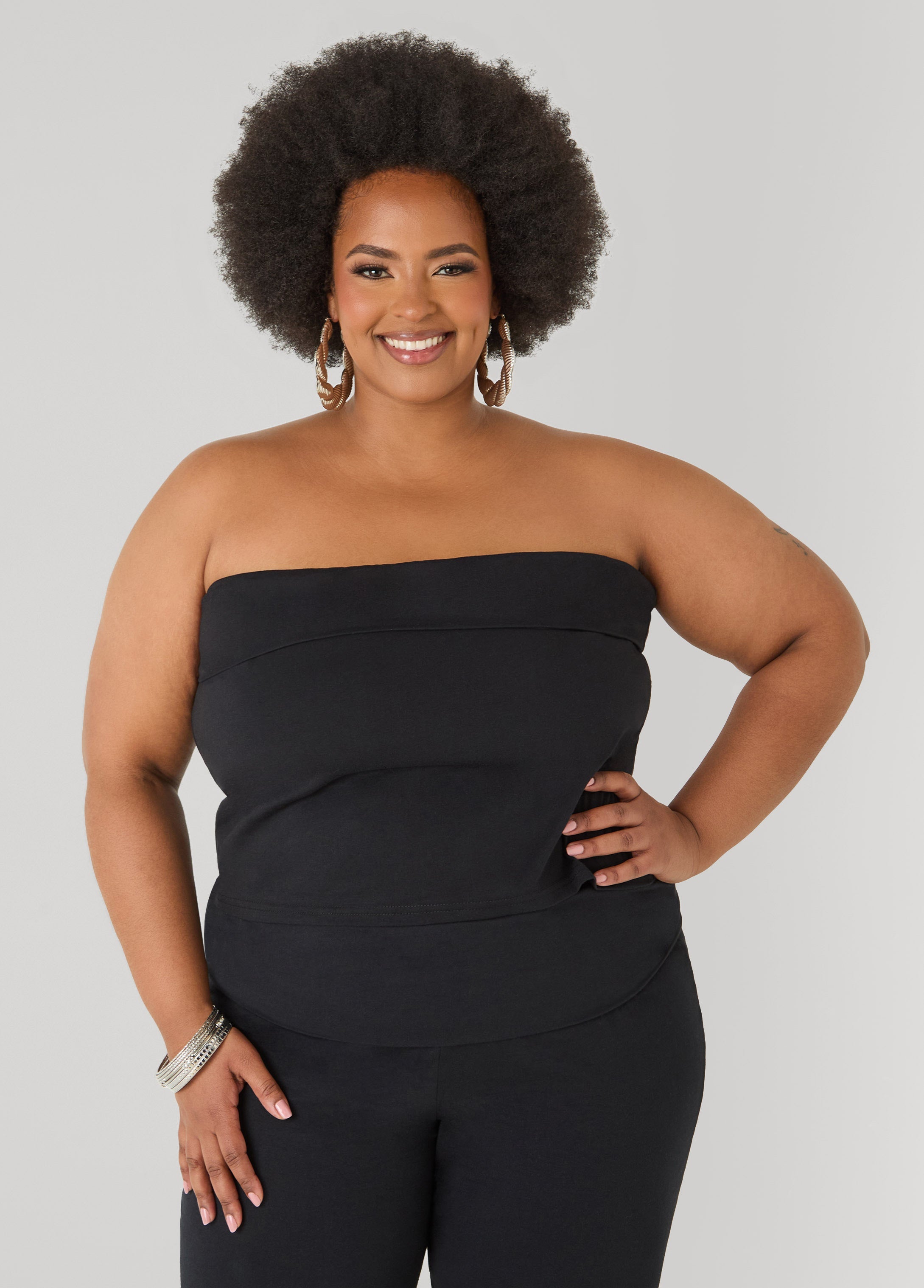 Foldover Tube Top