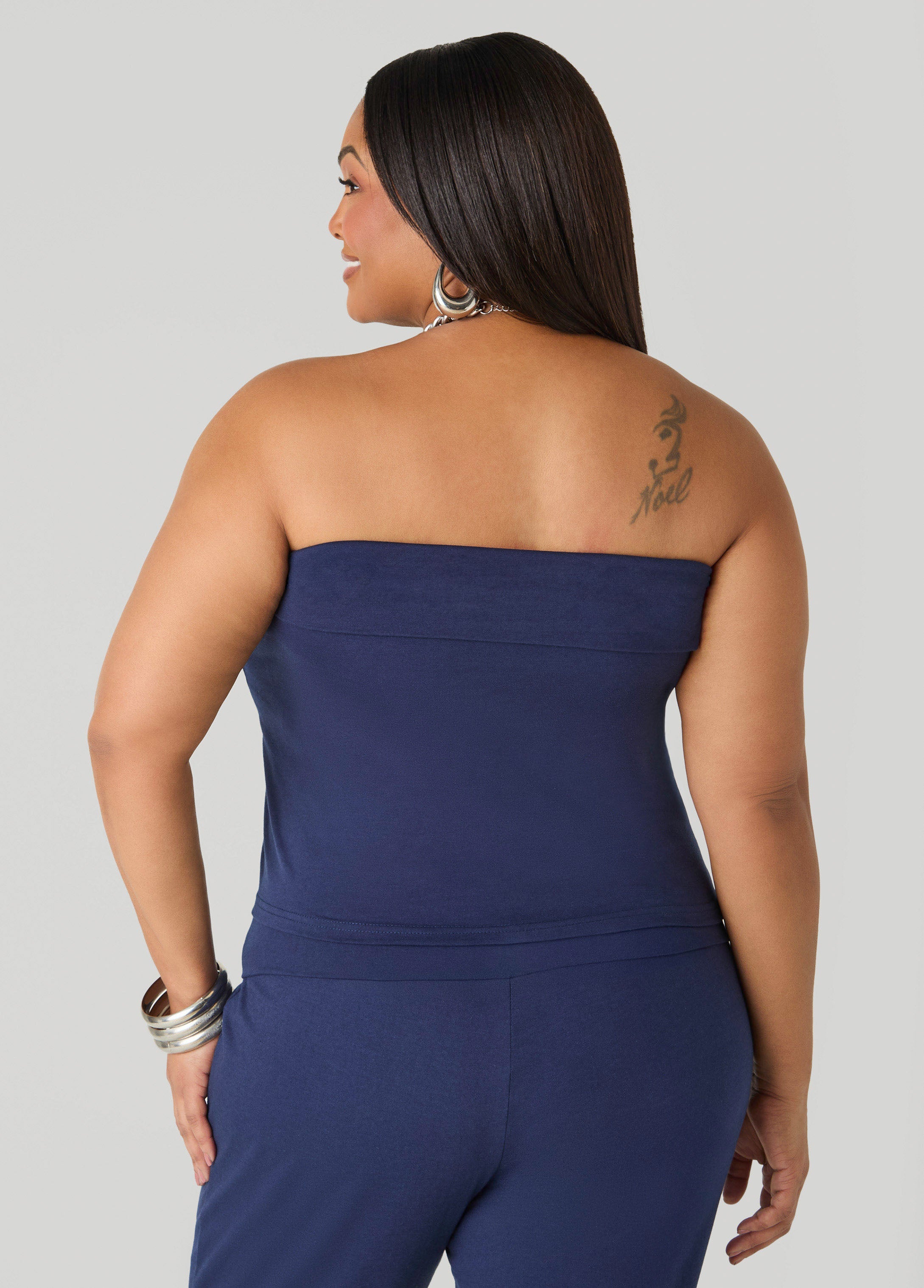 Foldover Tube Top