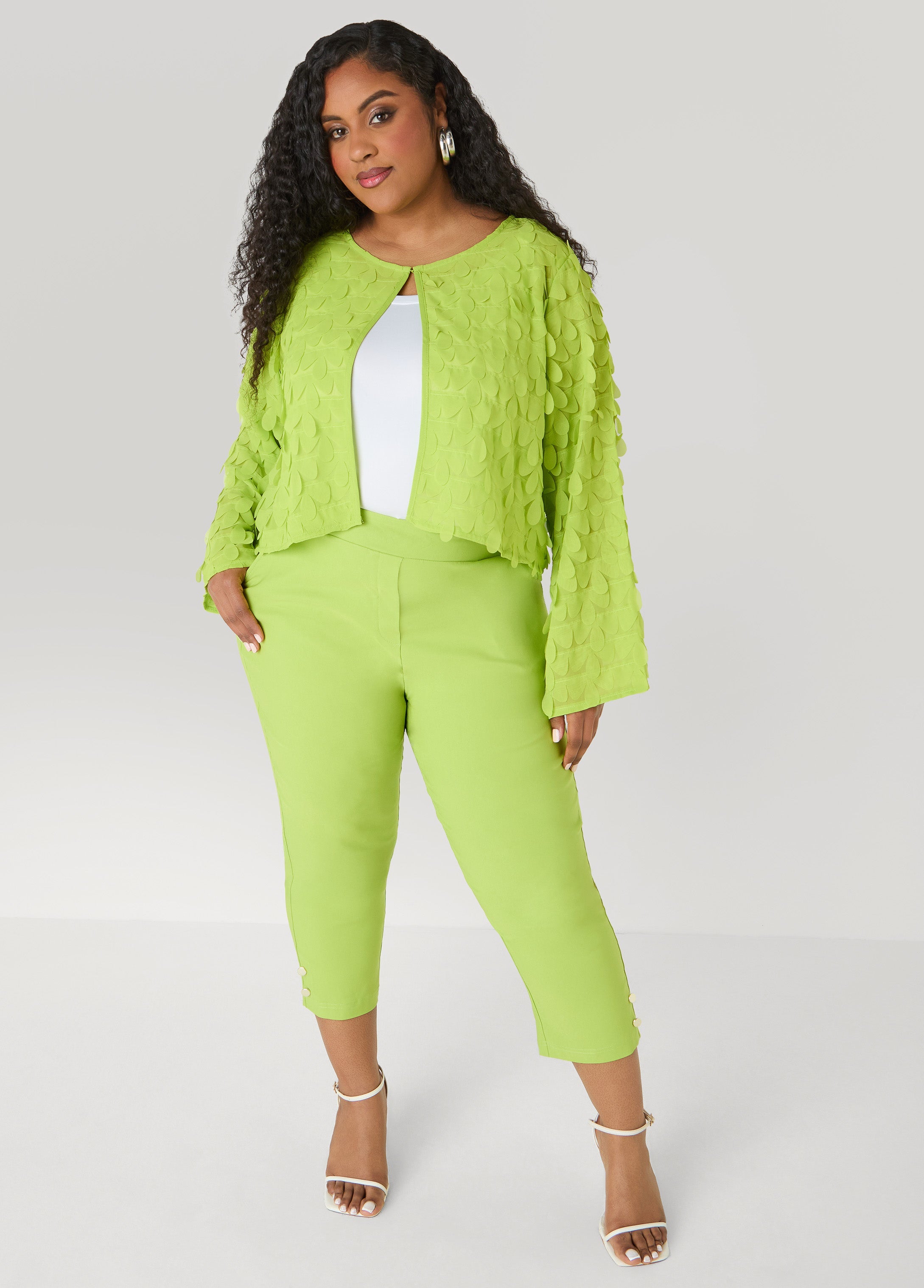Cropped Petal Jacket