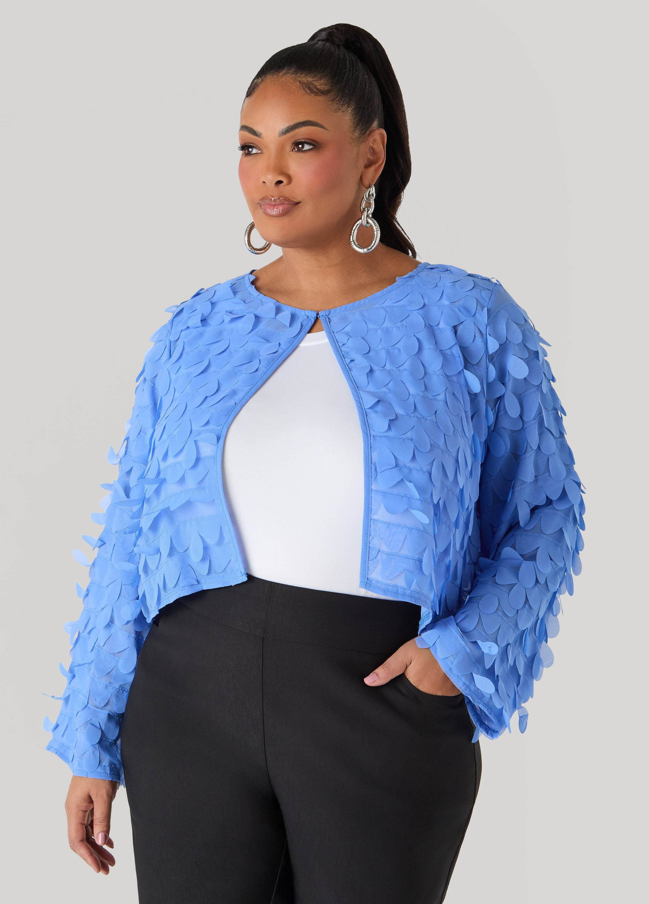 Cropped Petal Jacket
