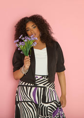 Cropped Scuba Jacket