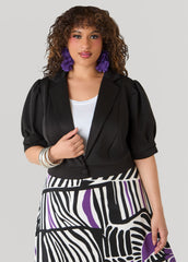 Cropped Scuba Jacket