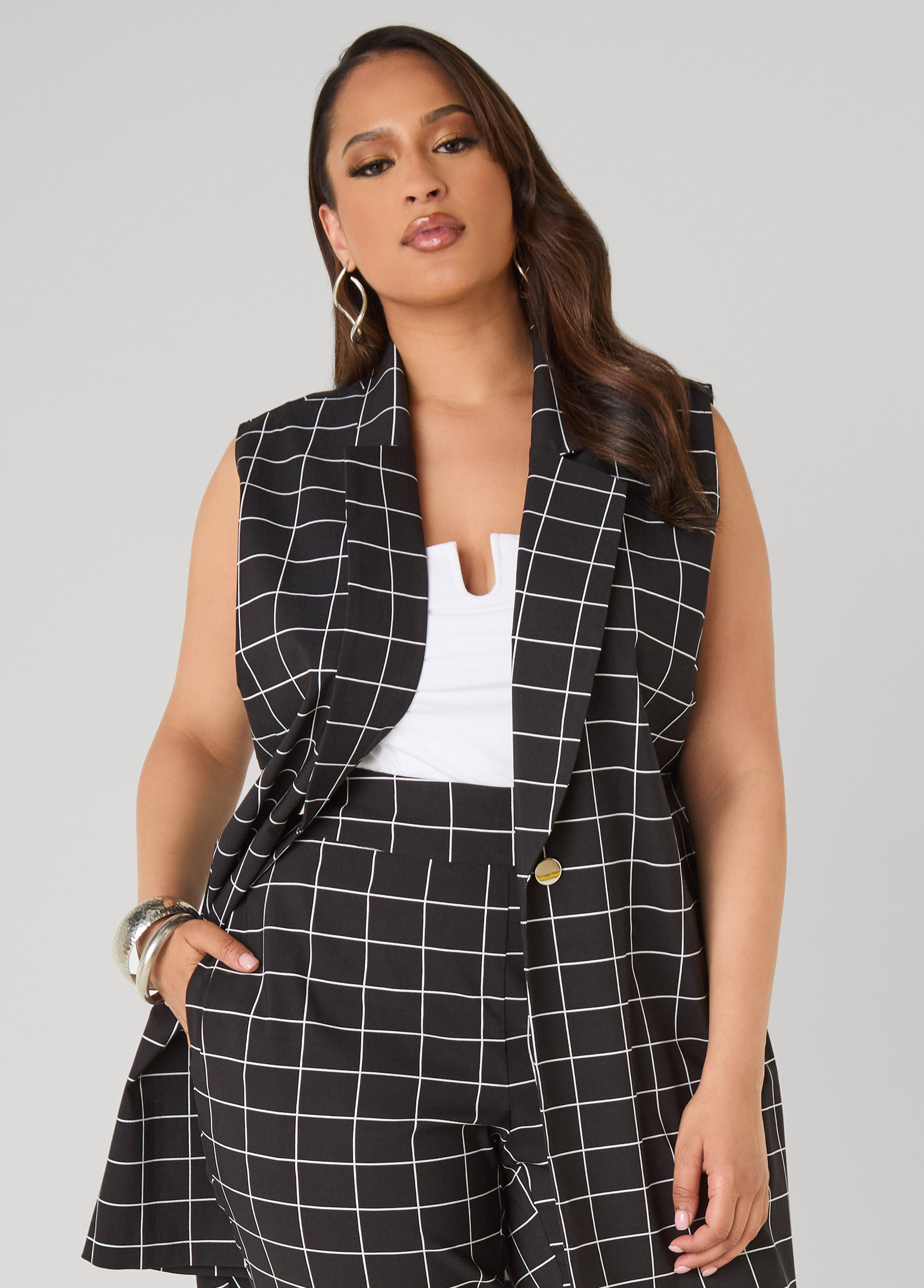 Millennium Checked Vest