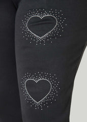 Crystal Heart Joggers