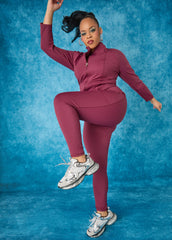Zip Front Athletic Jacket