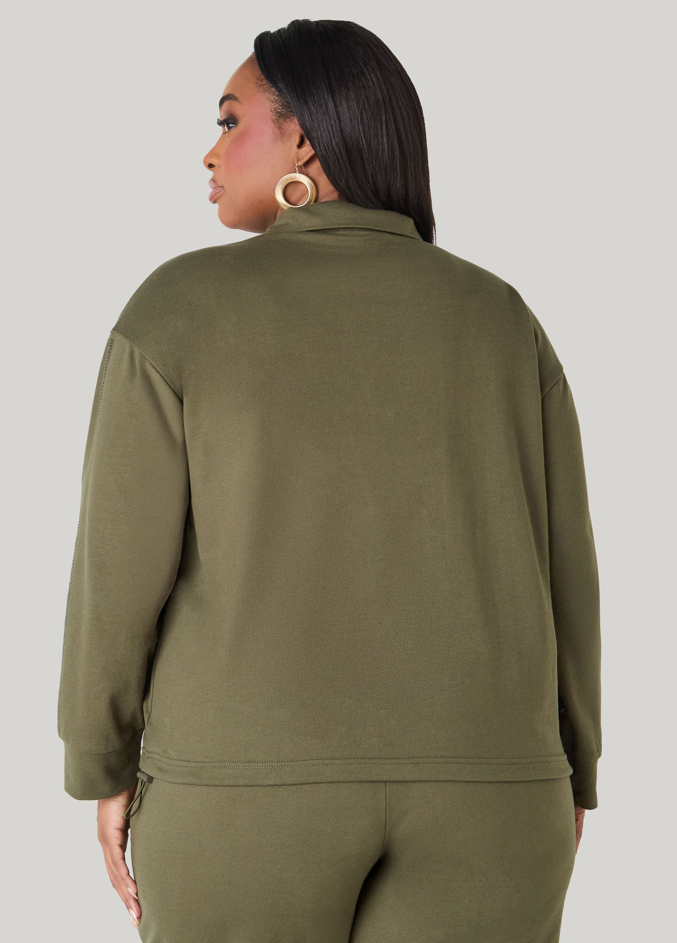 Crystal V Neck Pullover