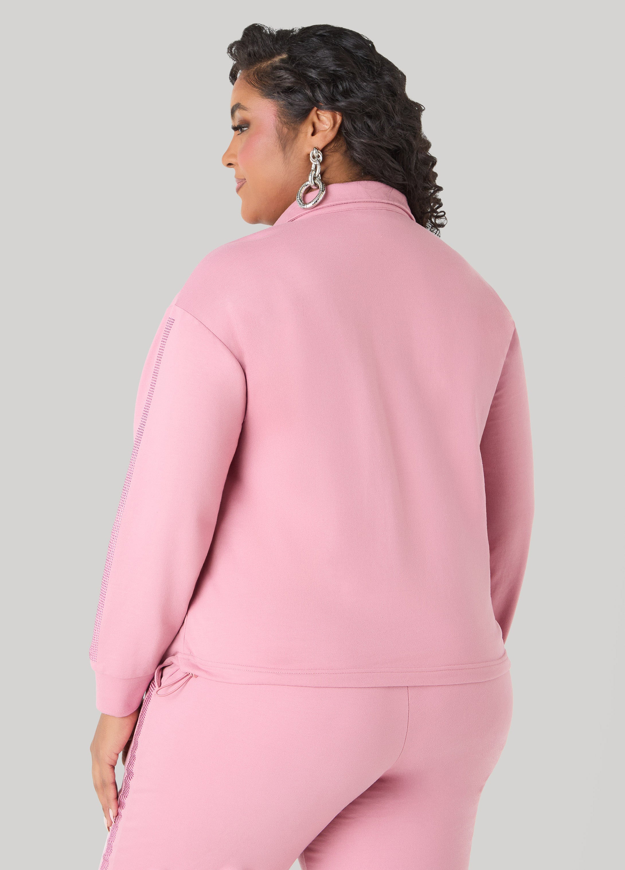Crystal V Neck Pullover
