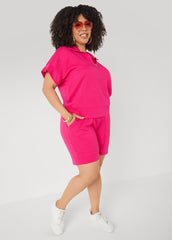 Athletic Knit Pull On Shorts