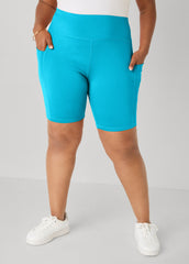 Phone Pocket Biker Shorts